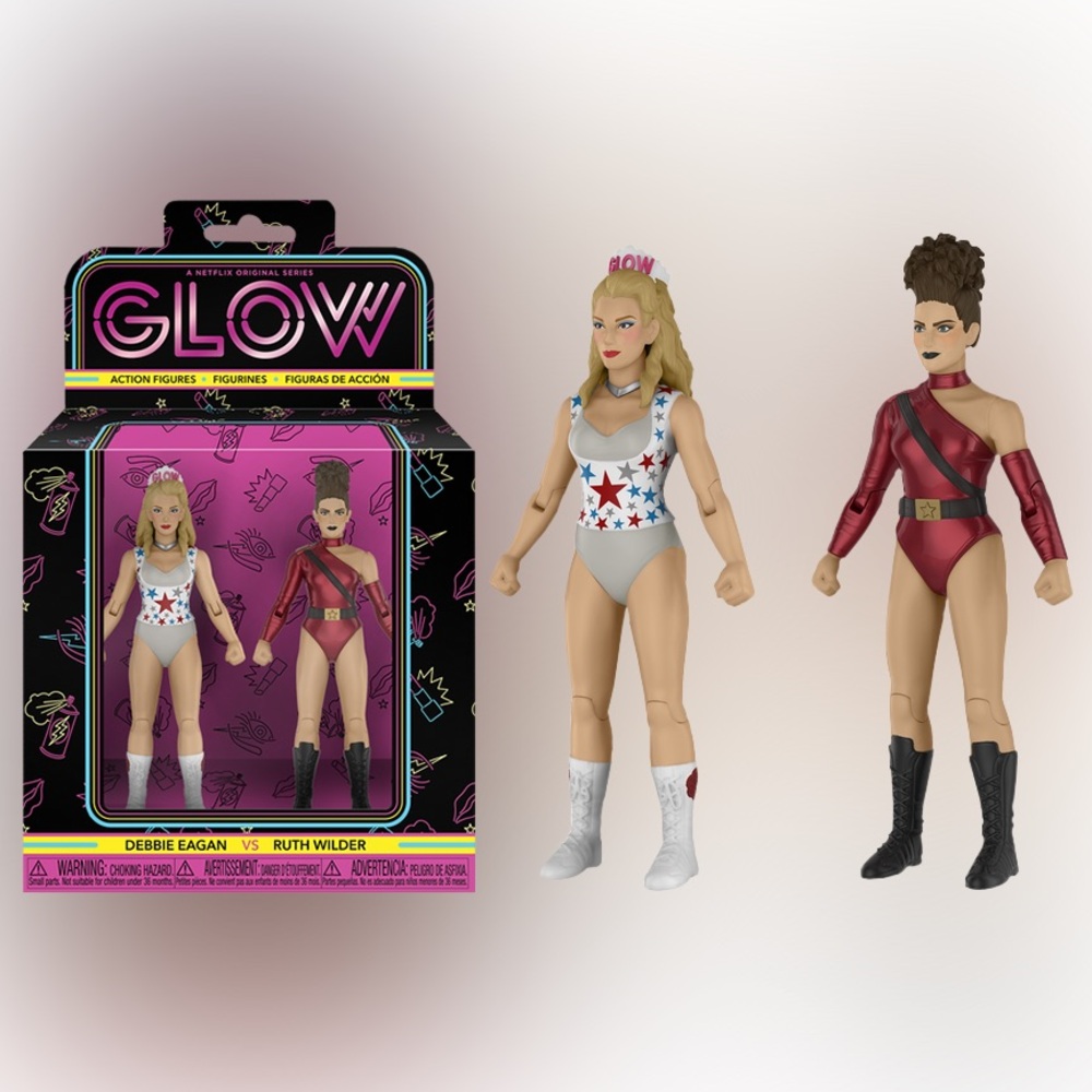 GLOW Debbie Eagan & Ruth Wilder Action Figure Two-Pack by Funko Ladies Wrestling